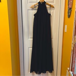 Wide-Legged Navy Jumpsuit, Small